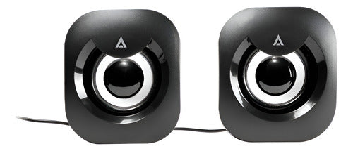 Acteck Bocinas Esence Basic, Alámbrico, 6w Rms, 3.5mm, Negro