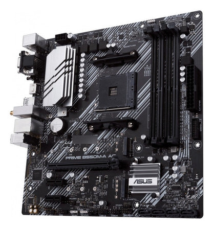 Tarjeta Madre Asus Micro Atx Prime B550m-a Ac Am4 Hdmi 128gb