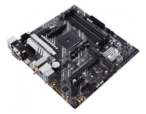 Tarjeta Madre Asus Micro Atx Prime B550m-a Ac Am4 Hdmi 128gb