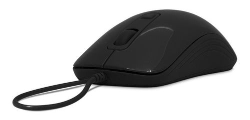 Vorago Mo-102 Mouse Alambrico Optico Negro Ergonomico Usb 1000 / 1600 Dpi