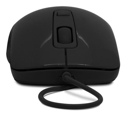 Vorago Mo-102 Mouse Alambrico Optico Negro Ergonomico Usb 1000 / 1600 Dpi