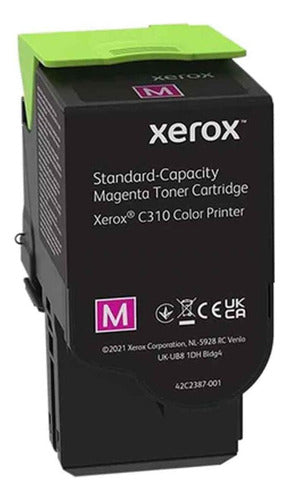 Tóner Xerox 006r04362 Magenta, 2.000 Pág C310/c315 Original