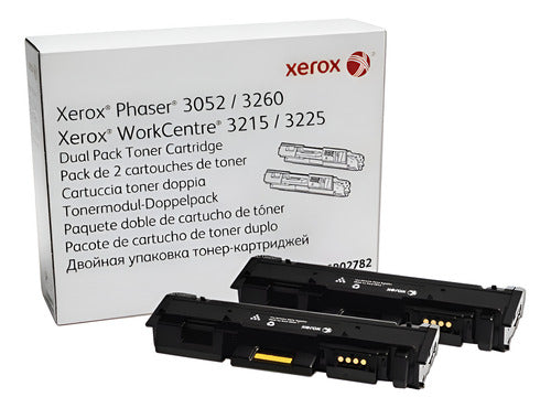 Tóner Xerox 106r02782 Negro, 6000 Páginas Phaser 3052/3260