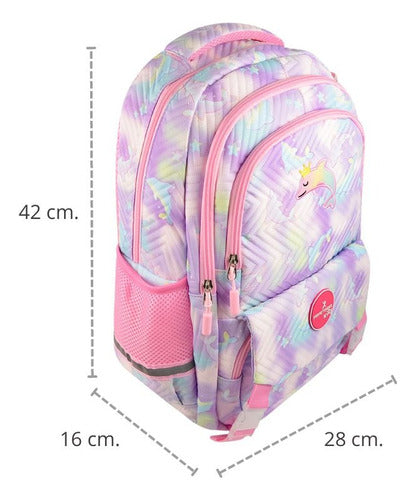 Mochila Escolar De Delfines Para Niñas Astro Perfect Choice