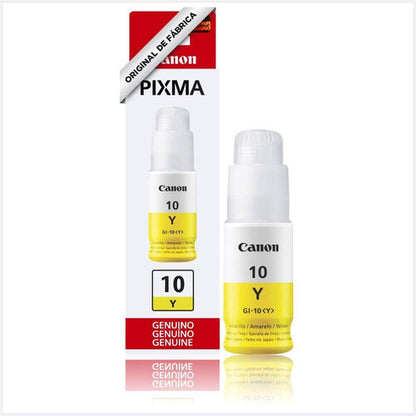 Tanque De Tinta Canon Gi-10y Amarillo 70ml G5010/g6010/g7010