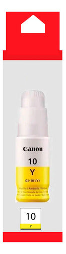 Tanque De Tinta Canon Gi-10y Amarillo 70ml G5010/g6010/g7010