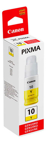 Tanque De Tinta Canon Gi-10y Amarillo 70ml G5010/g6010/g7010