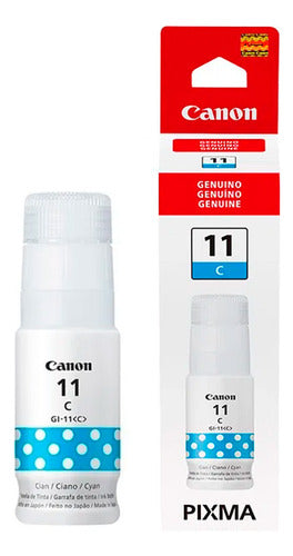 Tanque Tinta Canon Pixma Gi-11 Cian 4534c001aa G2160, G3160