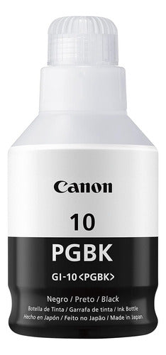 Botella De Tinta Canon Gi-10 Pgbk Negra/3382c001aa