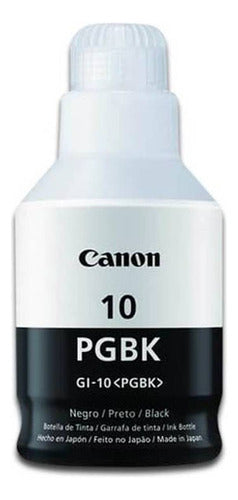 Botella De Tinta Canon Gi-10 Pgbk Negra/3382c001aa