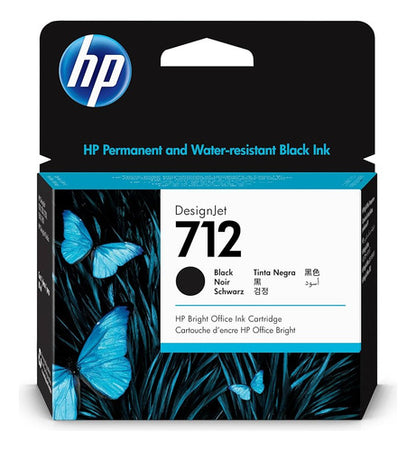 Cartucho Hp 712 Negro 80ml 3ed71a T210, T230, T250 T630 T650