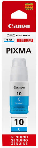 Tanque De Tinta Canon Gi-10 Cian, 70ml G5010/g6010/g7010