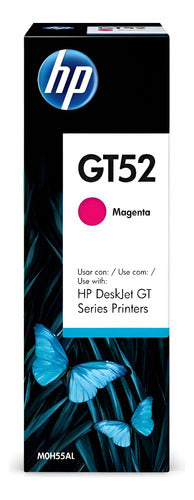 Tanque De Tinta Hp Gt52 Magenta, 70ml Original  M0h55al