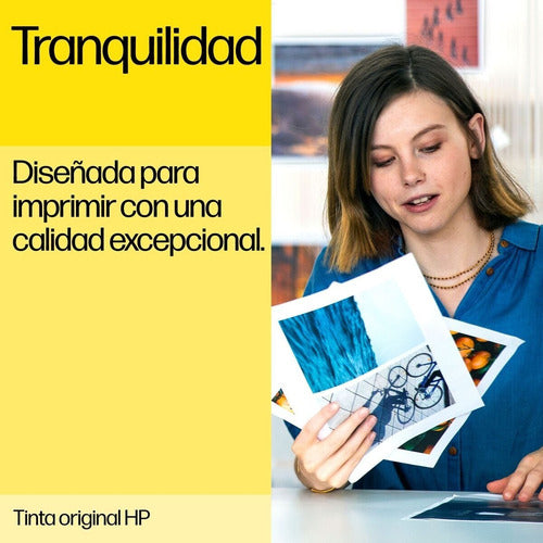 Tanque De Tinta Hp Gt52 Cian, 70ml Original M0h54al