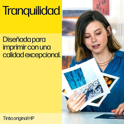 Tanque De Tinta Hp Gt52 Cian, 70ml Original M0h54al