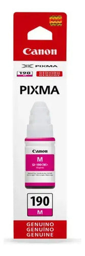 Tanque De Tinta Canon Gi-190 Magenta 70ml 0669c001 Original