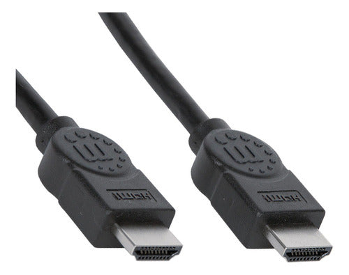 Manhattan Cable Hdmi Canal Ethernet, Hdmi Macho 4k, 30hz 15m
