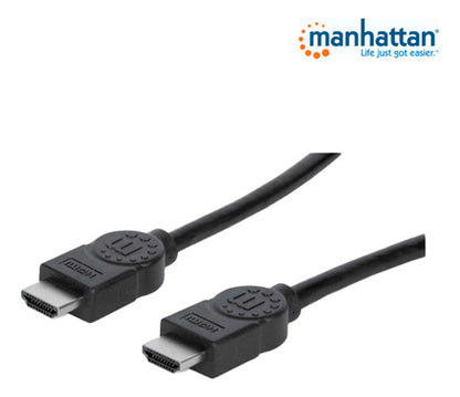 Manhattan Cable Hdmi Hdmi Macho 1080p, 3d, 22.5 Metros Negro