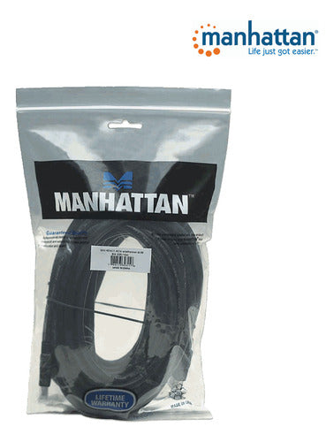 Manhattan Cable Hdmi Canal Ethernet Hdmi Macho 10 Metros Neg