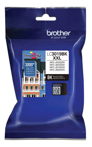 Brother Cartucho Alto Rendimiento Lc3019bk Negro 3000 Pags