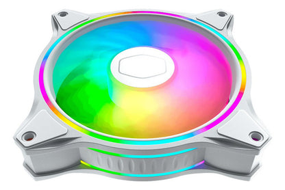 Ventilador Cooler Master Masterfan Mf120 Halo², 120mm Blanco