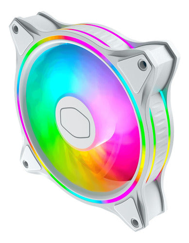 Ventilador Cooler Master Masterfan Mf120 Halo², 120mm Blanco