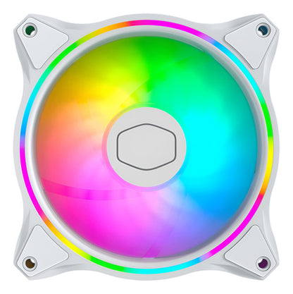Ventilador Cooler Master Masterfan Mf120 Halo², 120mm Blanco