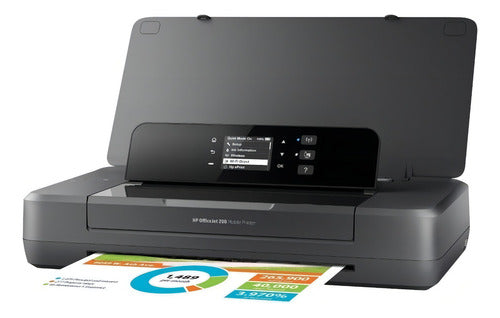 Hp Officejet 200 Mobile, Impresora Portátil, Color Inyección