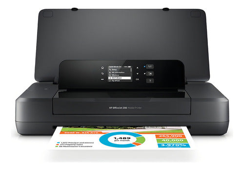 Hp Officejet 200 Mobile, Impresora Portátil, Color Inyección
