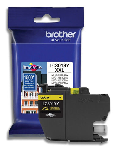 Brother Cartucho Alto Rendimiento Lc-3019y Amarillo 1500 Pág