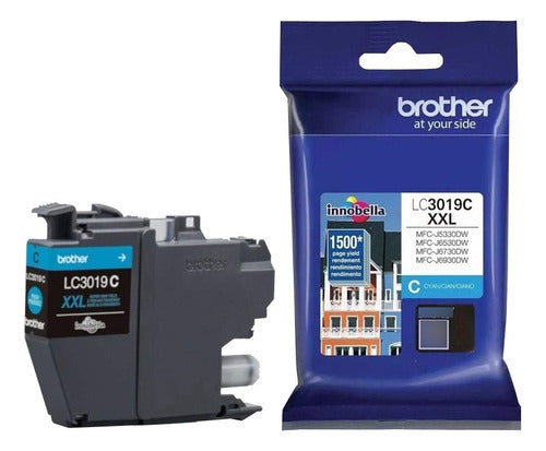 Cartucho Brother De Super Alto Rendimiento Lc3019c Cyan 150
