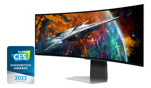 Monitor Curvo Samsung Odyssey G9 G95sc Oled 49  Ultraw 240hz