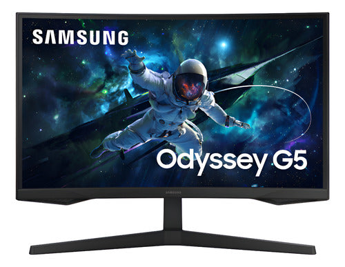 Monitor Curvo Samsung Odyssey G5 G55c Led 27  Quad Hd 165hz
