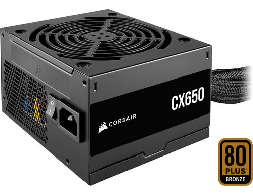 Fuente De Poder Corsair Cx650 80 Plus Bronze 20+4 120mm 650w