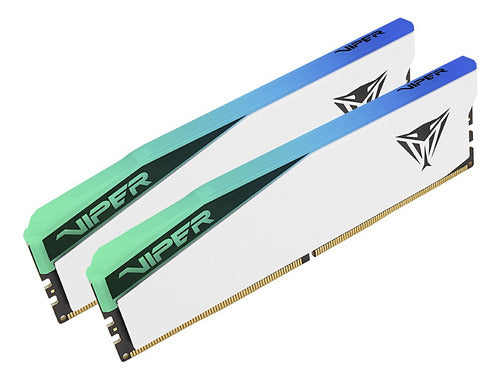 Ram Patriot Viper Ddr5 5600mt/s 32gb Blanca Pver532g56c38w
