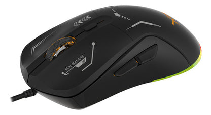 Mouse Gamer Xzeal Óptico Starter, Alámbrico, Usb, 7200dpi