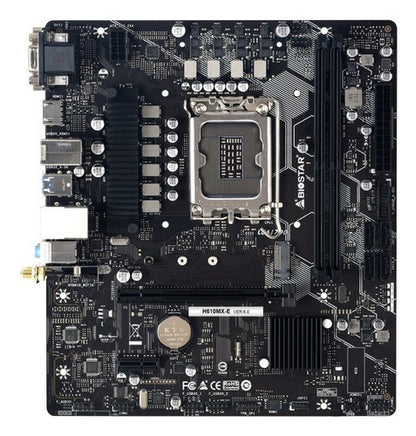Tarjeta Madre Biostar H610mx-e Micro-atx S-1700 Intel /vc Color Negro