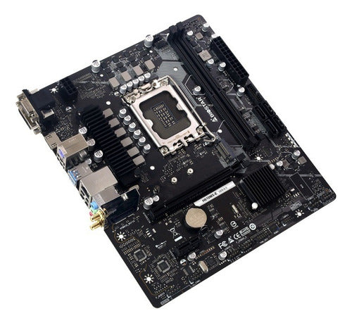 Tarjeta Madre Biostar H610mx-e Micro-atx S-1700 Intel /vc Color Negro