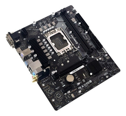 Tarjeta Madre Biostar H610mx-e Micro-atx S-1700 Intel /vc Color Negro
