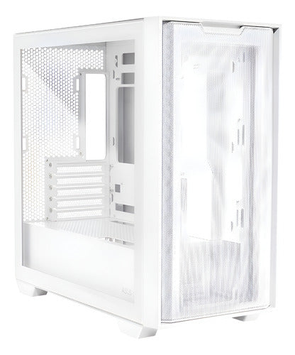 Gabinete Asus A21 Case Con Ventana Mini-tower Usb 3.0 Blanco