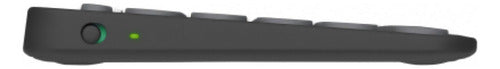 Teclado Logitech Pebble Keys 2 K380s 60% Bluetooth Grafito