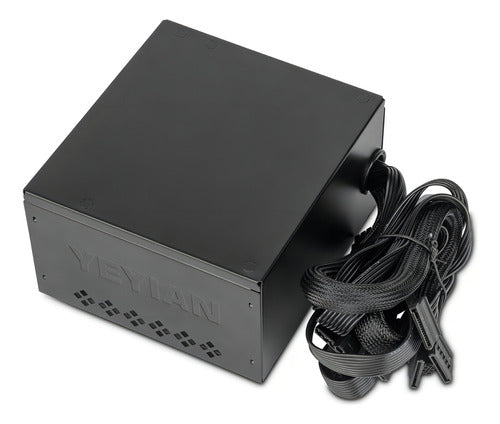 Fuente De Poder Yeyian Raiden 80 Plus Bronze Atx 120mm 550w