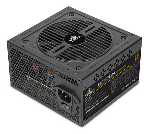 Fuente De Poder Yeyian Raiden 80 Plus Bronze Atx 120mm 550w