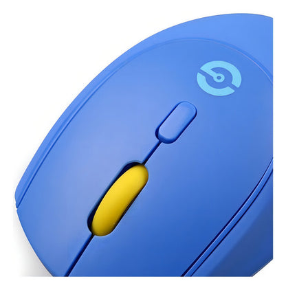 Mouse Getttech Óptico Gac-24406b Inalámbrico 1600dpi Azul