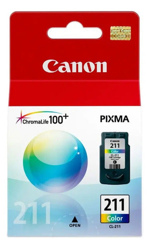 Cartucho Canon Color Cl-211 Ip2702 Mp230 Mx360 2976b017aa
