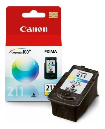 Cartucho Canon Color Cl-211 Ip2702 Mp230 Mx360 2976b017aa
