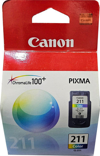 Cartucho Canon Color Cl-211 Ip2702 Mp230 Mx360 2976b017aa