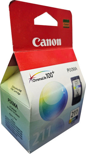 Cartucho Canon Color Cl-211 Ip2702 Mp230 Mx360 2976b017aa