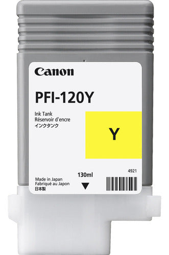 Cartucho Canon Pfi-120 Amarillo 130ml 2888c001aa /vc