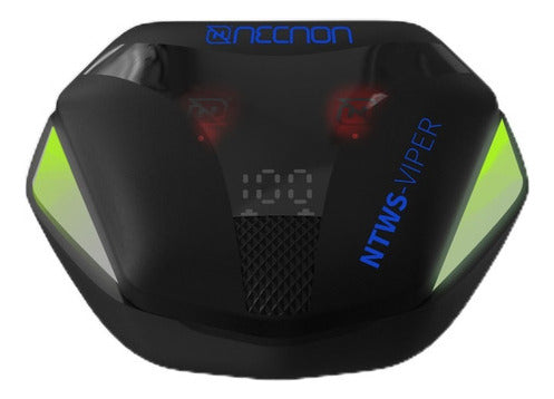 Necnon Audífonos Intrauriculares Ntws-viper Bluetooth Negro